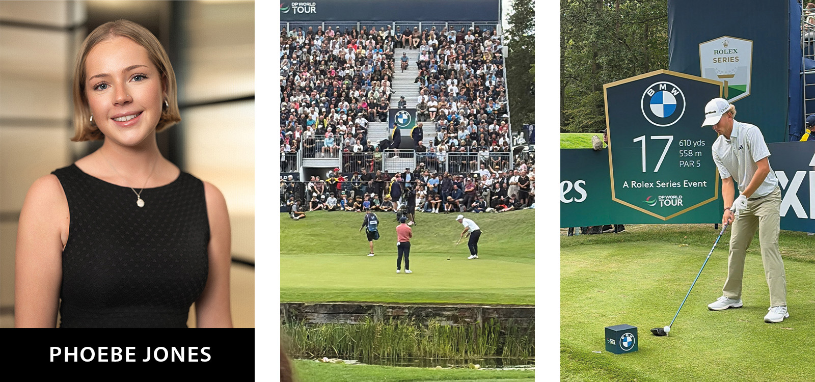 Phoebe Jones, Group Marketing Executive, and the BMW PGA Championship at Wentworth